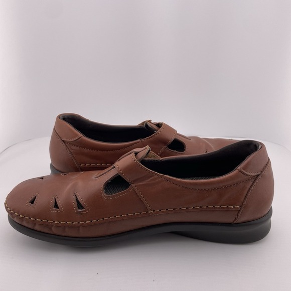 SAS Women's Roamer Slip-on Shoes‎ Size 8.5 M Brown Comfort Mary Jane - Picture 7 of 10